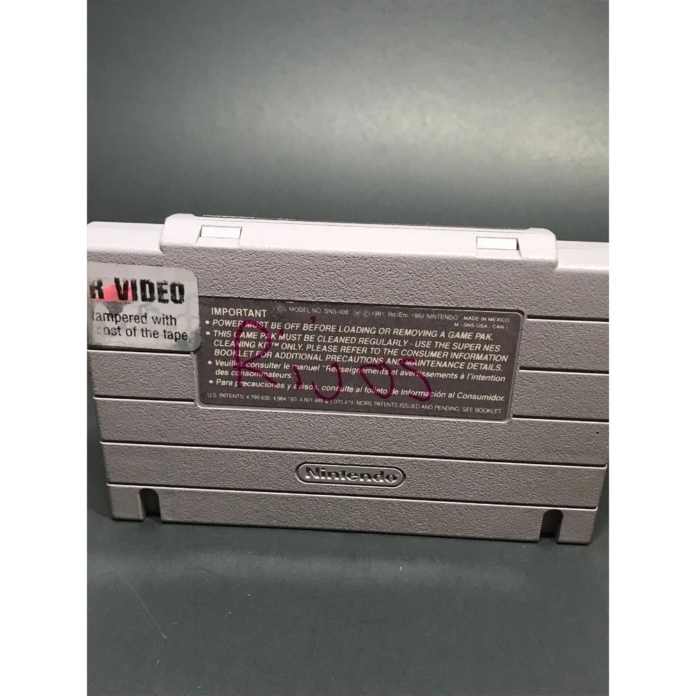 SNES Super Nintendo games Super Battleship and Madden 96 TESTED